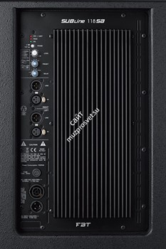 FBT SUBLINE 118SA - активный сабвуфер, 1200 Вт RMS, 33 Гц-100 Гц, 134 дБ SPL - фото 120175