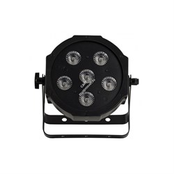 INVOLIGHT SLIMPAR644 - светодиодный прожектор 6 x 4 Вт RGB/UV 4-в-1 мультичип - фото 120263
