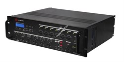 SHOW PS-2406 - трансляционная система 240 Вт,100В/4 ом, 6 зон, со встроенным MP3, FM тюнер - фото 120362