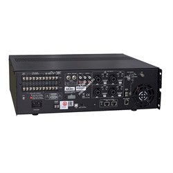 SHOW PS-4806 - трансляционная система 480 Вт, 100 В/4 Ом, 6 зон, со встроенным MP3, FM тюнер - фото 120365