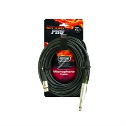 ONSTAGE MC-25NN HZ - микрофонный кабель, 6,3 джек моно <-> XLR (мама) (Neutrik) длина 7,62м - фото 121648
