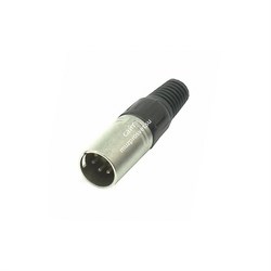 Invotone XLR4M - разъём XLR 4Р, папа, кабельный, корпус металл/ пластик - фото 122049