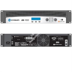 Crown DSi 1000 усилитель с DSP. Стерео:700 Вт/2 Ом, 500 Вт/4 Ом, 275 Вт/8 Ом Мост: 1400Вт/4Ом - фото 12222