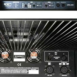 KV2AUDIO EPAK2500 - усилитель-контроллер 4-полосный серии ES, 2500Вт, встр.крос.,лимит., компл.ак.ка - фото 122589