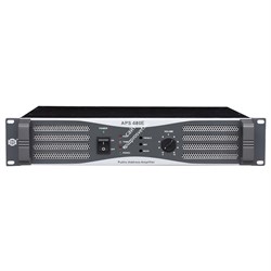 SHOW APS-480E - трансляционный усилитель мощности 480 Вт, 70/100 В - фото 123136