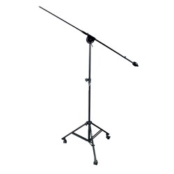 PROEL PRO400 - профессиональная микрофонная стойка, тренога, телескопический журавль, на колёсах - фото 123141