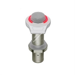 Audio-technica ES947W/LED микрофон поверхностный узконаправленный, с LED выключателем и креплением в стол, цвет белый - фото 129998