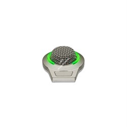 ES947WLED/ Микрофон поверх. узконаправл. с LED выключателем с креплением в стол белый/AUDIO-TECHNICA - фото 130344