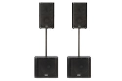 KW152/Активная 2-полосная акустическая система 15", 1000Вт, 44 Hz - 20 kHz / QSC - фото 132523