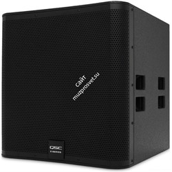 QSC E118SW Сабвуфер 18", 4 Ом, 800 Вт, 37-230 Гц, maxSPL 133 дБ, 43 кг - фото 132572