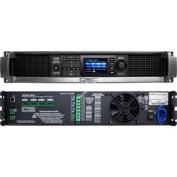 CXD4.3 / 4-канальный усилитель с DSP обработкой, 4x625Вт/8Ом, 2х1250Вт/8Ом, 1х 2500Вт/8Ом / QSC - фото 132716