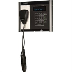 QSC PS-400G настенная пейджинговая станция Q-Sys, 4 программируемых кнопок (A-D); с микрофоном на "гусиной шее" (G) - фото 132977