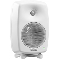 Genelec 8030CW активный 2-полосный монитор ближнего поля. НЧ 5" 50Вт, ВЧ 0.75" 50Вт. Подставки. Вход: аналог. XLR. Макс. SPL 104 дБ, 47Гц-25кГц (±6 дБ). Кроссовер 3000Гц. Габариты (ВхШхГ): 299х189х178мм (с подставками). Вес 5.0кг. Белый - фото 133034