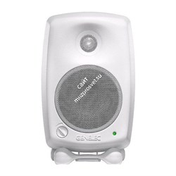 Genelec 8020DWM активный 2-полосный монитор ближнего поля. НЧ 4" 50Вт, ВЧ 0.75" 50Вт. Подставки. Вход: аналог. XLR. Макс. SPL 100 дБ, 56Гц-25кГц (±6 дБ). Кроссовер 3000Гц. Габариты (ВхШхГ): 242х151х142мм (с подставками). Вес 3.2кг. Белый - фото 133036