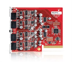 Biamp SOC-4  карта аудиовыходов: 4 канала mic/line. Комплект для установки - фото 133426