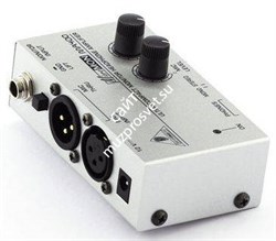 Behringer MA400 компактный мониторный усилитель для стереонаушников (с возможностью установки баланса уровней сквозного микрофонного канала и линейного входа при прослушивании) - фото 133506