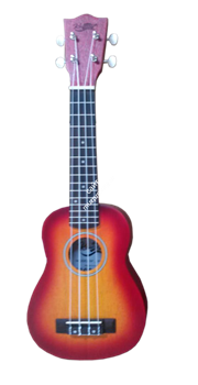 Kaimana UK-21 CS Укулеле сопрано, цвет оранжевый санбёрст - фото 140704