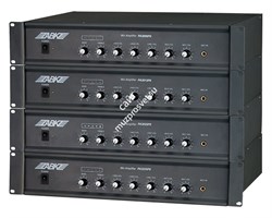 ABK PA-2035PII Микшер-усилитель вход: 2 микрофонных, 3AUX, 70/100В 350Вт - фото 141302