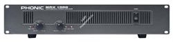 Phonic MAX 1000 Усилитель мощности, 2х300Вт/4Ом (600Вт/8Ом bridge), 2U, вход: 2х XLR/Jack 6.3, выход - фото 141366