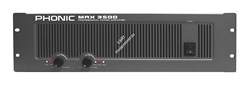 Phonic MAX 3500 Усилитель мощности, 2х1200Вт/4Ом (2x800Вт/8Ом), 2U, вход: 2х XLR/Jack 6.3 - фото 141385