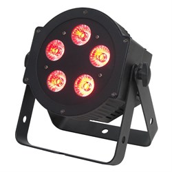 American DJ 5P HEX Cветодиодный прожектор; 5 светодиодов HEX 6-в-1 мощностью 10 Вт каждый - фото 141588