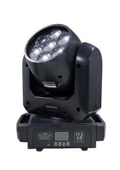 XLine Light LED WASH 0712 Z Световой прибор полного вращения. 7 RGBW светодиодов мощностью 12 Вт - фото 141677