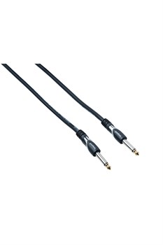 BESPECO HDJJ100  Кабель готовый инструментальный с низким сопр., серия "SILOS HD", JACK 6.3 mono, 1м - фото 141956
