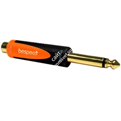 BESPECO SLAD305 Переходник 6.3mm mono jack M / RCA F - фото 141998