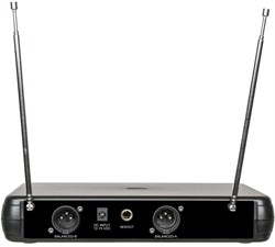 Xline MD-2300 Радиосистема двухканальная c двумя ручными передатчиками, фикс. частоты VHF 200-290 мГ - фото 142218