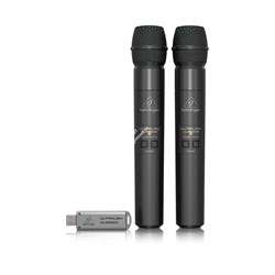 BEHRINGER ULM202USB - цифровая радиосистема с 2-мя ручными передатчиками и двойным мини-приёмником с - фото 145951