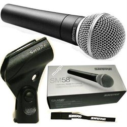 SHURE SM58S динамический кардиоидный вокальный микрофон (с выключателем) - фото 146240