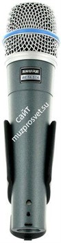 SHURE BETA 57A динамический суперкардиоидный инструментальный микрофон - фото 146251