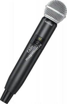 SHURE GLXD24E/SM58 Z2 2.4 GHz цифровая вокальная радиосистема с ручным передатчиком SM58 - фото 146266
