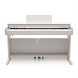YAMAHA YDP-164WH - клавинова 88 кл. GH3, 10 тембров, 192 полиф., 3 педали,крышка кл., (белый) - фото 148843