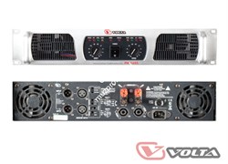 VOLTA PA-1400 Усилитель мощности двухканальный. Мощность (8/4/2 Ом)  - 2х800 Вт/ 2х1350 Вт/ 2х1800 Вт. 2U-19", 26 кг - фото 149418