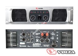 VOLTA PA-1700 Усилитель мощности двухканальный. Мощность (8/4/2 Ом)  - 2х1000 Вт/ 2х1700 Вт/ 2х2200 Вт. 3U-19", 32кг - фото 149419