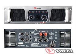 VOLTA PA-1900 Усилитель мощности двухканальный. Мощность (8/4/2 Ом)  - 2х1200 Вт/ 2х1900 Вт/ 2х2400 Вт. 3U-19", 33 кг - фото 149420