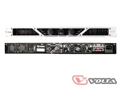 VOLTA PA-200 Усилитель мощности двухканальный. Мощность (8/4 Ом)  - 2х130 Вт/ 2х200 Вт., 1 U-19", 18кг - фото 149421