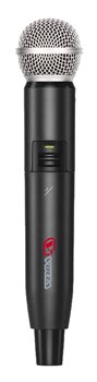 VOLTA US-4X (725.80/622.665/520.10/490.21)  Микрофонная радиосистема с двумя ручными и двумя головными микрофонами UHF диапазона с фиксированной частотой. LCD-дисплей, True Diversity, Plug&play. - фото 149541