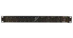 ВЕКТОР М-442 Микшер-предусилитель 4 микр (разъем комбинированый XLR и JACK) / 4линейных входов (разъем RCA). Функция приоритета/фантомного питания микрофонных входов, выбор выхода; 2 выхода (XLR), регулировкка уровня сигнала / НЧ/ВЧ; индикация уровня вход - фото 150103