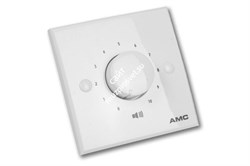 AMC VC 30RX  Аттенюатор с реле 10-шаговый + Выкл., 30Вт/100В, 24шт. в коробке: 40х30х18см. - фото 150161