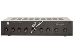 AMC MA 240 Микшер-усилитель  240 Вт\100В, 5 микр. входа (фантомное питание),  3 AUX, TEL. 50Гц-20000Гц. Питание 220В/24В., 1шт. в коробке: 49х40х17см. - фото 150479