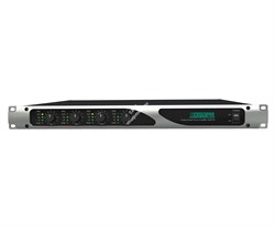 DSPPA DA-4125 4-канальный цифровой трансляционный усилитель мощности , 4х125Вт-70В/100В,  Питание AC 220В/ DC 24В. Высота 1U - фото 151908