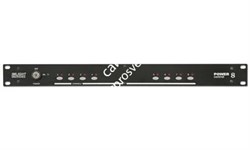 IMLIGHT Power indicator-8 блок индикации наличия фаз питающей сети, 8 каналов, 3 фазы в канале, совместная работа с блоком PMUX6-1, выходной сигнал  DMX-512, высота 1U, монтаж в рек - фото 152317