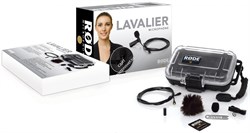 RODE Lavalier петличный конденсаторный всенаправленный микрофон. Капсюль 0,1", частотный диапазон 60Гц-18кГц, MaxSPL 110Дб, в комплекте водонепроницаемый футляр, ветрозащита, клипса, чистящая салфетка, совместим с оборудованием других брендов посредством  - фото 152799