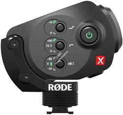 RODE Stereo VideoMic X стерео накамерный микрофон вещательного класса - фото 152840
