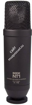 RODE NT1 Kit комплект студийный: конденсаторный микрофон NT1,  виброзащищенное крепление на стойку с интегрированным поп-фильтром SM6 - фото 152864