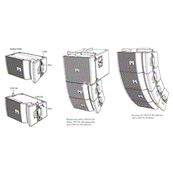 Turbosound BERLIN TBV123 элемент массива, пасс/би-амп, 8ом, 65Гц-20кГц, 600Вт RMS/2400Вт пик, макс131дБ, 12"+ 2x1" Dendritic,100°Hx15°V, подвес, НЧ 8 ом/prog1080 Вт, ВЧ 8 ом/ prog 120 Вт, 4xM10, 22 кг - фото 153047