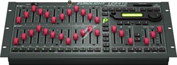 Behringer LC2412 V2  профессиональный 24-канальный DMX световой пульт с 24 пресетными каналами назначаемыми на 512 DMX каналов - фото 153057
