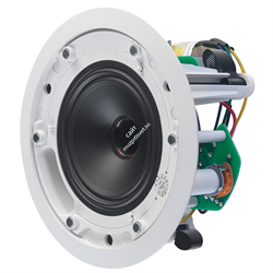 Tannoy CMS 503DC PI Открытая (без тылового колпака) потолочная АС с технологией Dual Concentric, 5", 85-22000Гц (+/-3дБ), коническая направленность 90 град., 16Ом 60/120/240Вт, 70/100В до 30Вт, 89дБ/1Вт/1м, установочное отверстие 190мм, диаметр 205,9мм, г - фото 153092